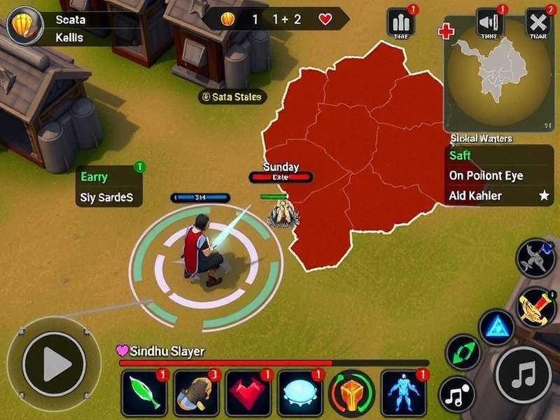 Sindhu Slayer Regional Popularity Map